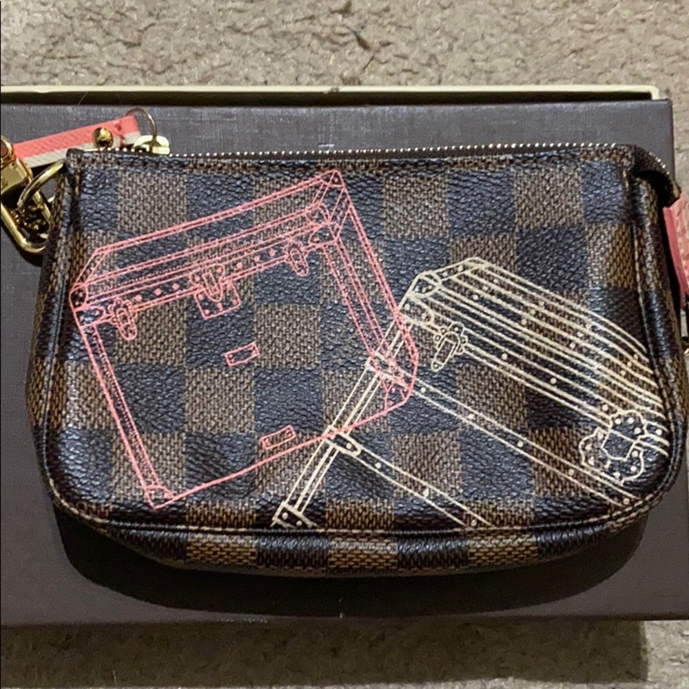 Authentic Limited Edition Louis Vuitton mini pouch